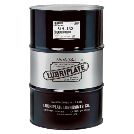 LUBRIPLATE Gr-132, Drum, Portable Tool, High Speed Bearing White Grease L0158-040